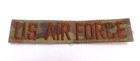 New Us Air Force Usaf Name Tape Ocp Multicam Spice Brown W  Hook   Fastener