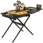 Dewalt Tile Saw With Stand 10in High Capacity