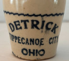 Little Brown Jug  Mini Premium  Liquor Jug Detrick Ohio Tippecanoe City