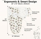 3 Pack Organic Baby Swaddle Sleep Sacks - Newborn Swaddle Sack For Newborn -dino