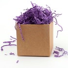 Purple Crinkle Cut Paper Shred Filler For Gift Basket Easter Grass 1lb 2lb 4lb