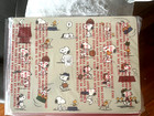 Snoopy Disney Pottery Barn Placemat Holiday Sport Soccer Baseball School Kid O