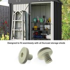 20 Pcs Bolts Compatible With Suncast Storage Sheds For Suncast craftsman Resi   
