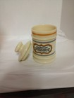 Darvon Compound - Custard Glass Apothecary Jar Great Graphics Vintage Pharmacy 