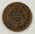 1837 Hard Times Token    millions For Defense not One Cent For Tribute    Vf Details