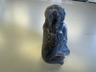Vintage Inuit Soapstone Carving Walrus And Seal 