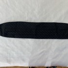 Vintage Polo Ralph Lauren Cummerbund Silk Black White Polka Dot Size Xl No Bow