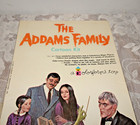Rare 1965 The Addams Family Cartoon Kit Colorforms Toy - Complete As Is
