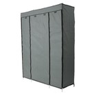Portable Closet Wardrobe Clothes Pants Rack Storage Organizer With Shelf 53  Us