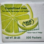 True Lime  500 Packets  Crystallized Lime For Water  Beverages    Recipes