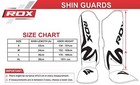 Rdx Shin Guard For Muay Thai  Kickboxing  Mma Training  Maya Hide Leather Instep