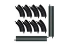 Carrera Go    Single Lane Curves straights Extension Set 1 43 Scale   61657