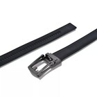 Men s Belt Leather Ratchet Belts Automatic Buckle 1 37inch Width