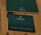 Rolex Perpetual Guarantee Warranty Card 2021    genuine   