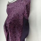 Pearl Izumi Cycling Leggings Womens Medium Purple Padded Chamois Fleece Lined