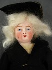 5 5  Jointed Bisque German Mignonette Doll  8095 In Graduation Outfit