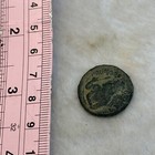 Ancient Central Asian Kushan Empire Bronze Buddha Coin In Good Condition