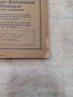 1941 Victor International Records V Series Complete Alphabetical Catalog Usa Htf