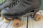 Vtghydebettylytlestyledblackleatherrollerskateshitopchicagoretroclassymen7