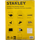 Stanley 6 Gallon Wet dry Vacuum 5 0- Peak Hp Stainless Steel