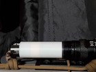 2 Cr123 Or 16340  To 18650 Adapter For Duel Fuel Flashlights  Pack Of 2