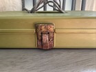 Wilson Avocado Green Wil-hold Portable Plastic Sewing Thread Bobbin Box Case Vtg