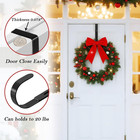 Metal Wreath Hanger For Front Door  Adjustable Wreath Hanger From 12-20 