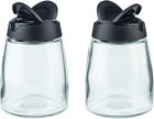 Salt And Pepper Shakers  Moisture-proof Condiment Holders 150ml  2 pack
