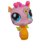 Lps  1011 Seahorse Littlest Pet Shop Postcard Pet Set 2006 Pink Gen 3 Blue Eyes