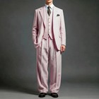 Summer Linen Men Suit Casual Formal Business Wedding Groom Tuxedo Coat Pant Vest