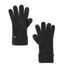 Victoria s Secret Soft Gloves With Crystals Black Color One Size