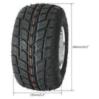 10x4 50-5 5  Front Wheel Tire Rim For Go Kart Drift Trike 4 Wheelers Golf Cart