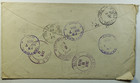 1929 Canada Registered 2c Postal Stationery Cover Meaford Ont To Sunbury Pa