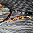 Wilson Burn 100 Team Tennis Racquet 4 1 4   100 Sq In Racket Graphite