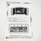 1966 Phonola Record Player 4006 7005 Wire Schematic Service Manual Vtg Original