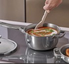 Titanium Mini Perfect Pot Pro  Chrome - 2 75 Qt No-coating Nonstick Pot Tri-ply