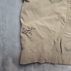 Arcteryx Lefroy Shorts Men s 36 Beige Hiking Outdoors Belted Performance Gorp
