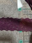 157 Yards Purple Lace Trim Approx  1 2    Full Roll Bulk Sewing Craft Supply