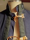 Original Us Spanish American War Officer Navy Brooks Uniform Jacket New York    