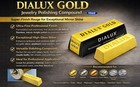 Dialux Gold Polishing Compound Jewelers Rouge Super-finish Highest Gloss 2 Bar