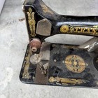 Antique Franklin Portable Electric Sewing Machine  Scarab Design  Works