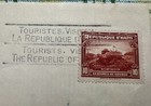 1941 Haiti Port Au Prince Tourism Slogan Cover Scott 329 To Chicago