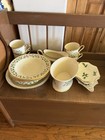 Lenox Holly Porcelain Dinner Set 8 Place Settings Cup Plate Saucer Holiday