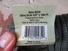 Rothco 3 8  X 100  Utility Rope Olive Drab 1200lb Test Camping Outdoor Cord