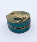 Antique Sealed Deauville Naturelle Face Powder Box Richard Hudnut Old Stock