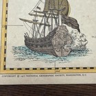 Vintage 1977 National Geographic Map Colonization   Trade In The New World