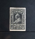 Canada Scott   Ox3 Vf Og Hr Official Dead Letter Victoria Stamp Cat  150