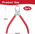 6 Inches Wire Cutters With Longer Flush Cutting Edge  Flush Cutter Tool With Spr
