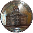  1860  Error New York City Historical Tokens No  1 Spelling Merchant Token