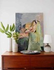 Visual Comfort Thomas O brien Tiny Terri Accent Lamp In Alabaster